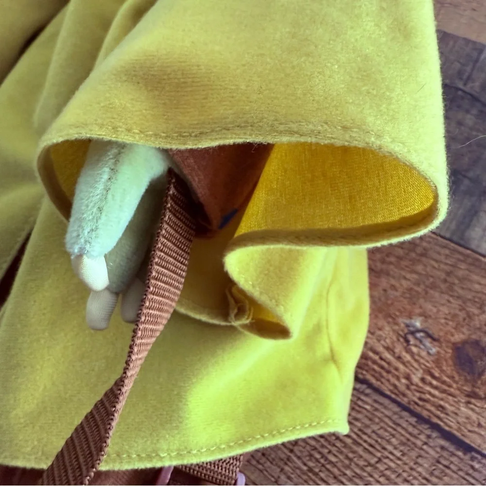 Star Wars Disney Rare Yoda Backpack Plush Lucas Film Jedi Master 24 Inches